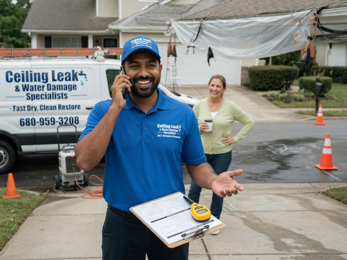 Ceiling Leak Cleanup Covert, MI FAQs